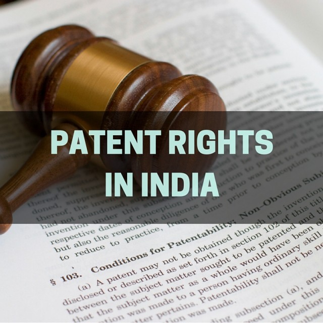 Patent Rights in India