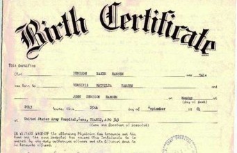 Applying for Birth Certificate Online