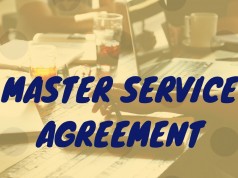 Master Service Agreement for Startups