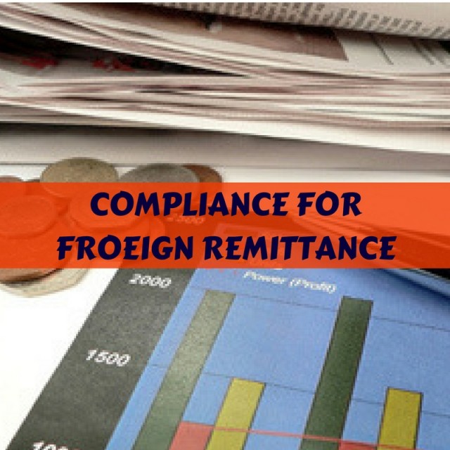 Compliance for Foreign Remittance