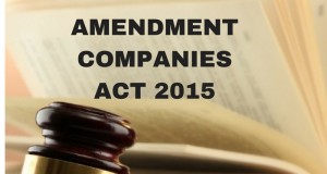 Amendment Companies Act, 2015