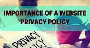 Importance of a Website Privacy Policy