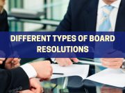 Board Resolutions