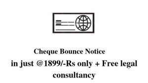 Cheque Bounce Notice