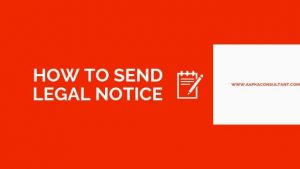 How to send legal notice