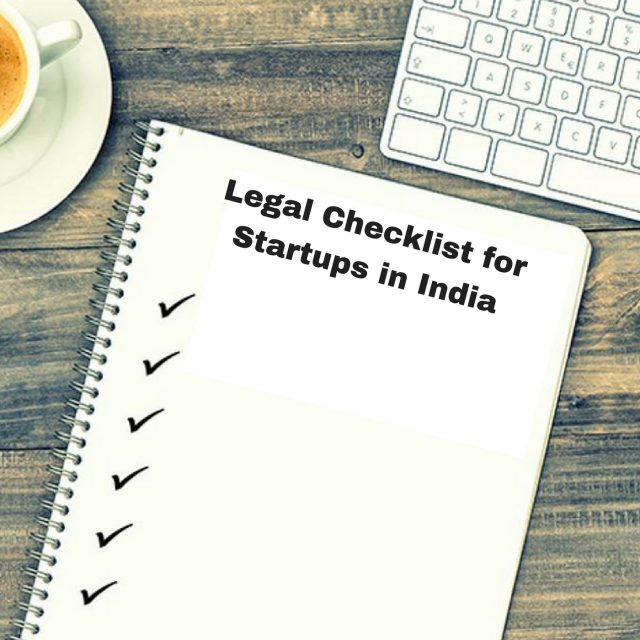 Legal Checklist for Startups in India
