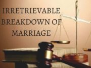 Irretrievable Breakdown of Marriage