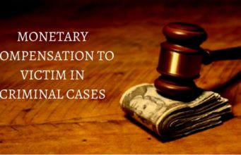 MONETARY COMPENSATION TO VICTIM IN CRIMINAL CASES (3)