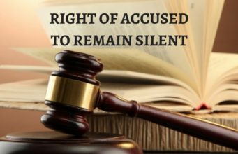RIGHT OF ACCUSED TO REMAIN SILENT