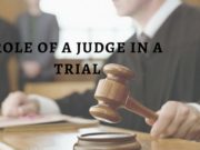 Role of a Judge in a Trial