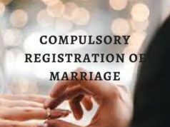 COMPULSORY REGISTRATION OF MARRIAGE (1)