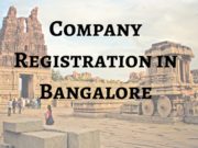 Online Private Limited Company Registration in Bangalore