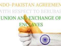 INDO-PAKISTAN AGREEMENT WITH RESPECT TO BERUBARI UNION AND EXCHANGE OF ENCLAVES