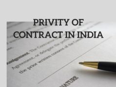 PRIVITY OF CONTRACT IN INDIA