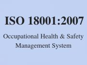 ISO 18001:2007 Occupational Health & Safety Management System
