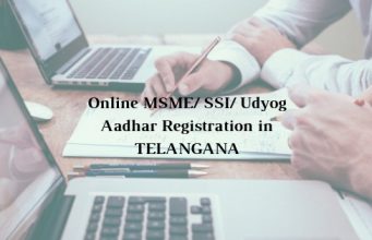 How to get Online MSME/ SSI/ Udyog Aadhar Registration in Telangana