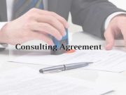 Model Format of Consulting Agreement