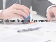 Model Format of Indemnification Agreement