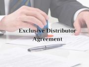 Model Format of Exclusive Distributor Agreement