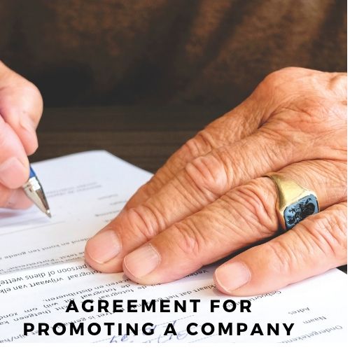 Agreement for Promoting a Company
