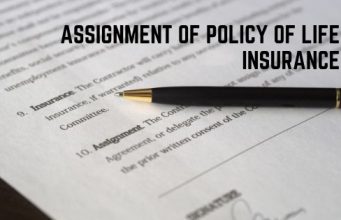 Assignment Of Policy Of Life Insurance
