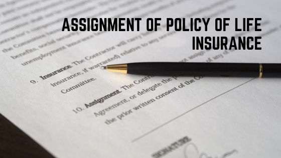 assignment clause in insurance policy