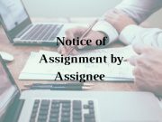 Assignment of Debt