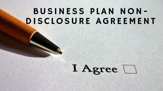 Business Plan Non-Disclosure Agreement