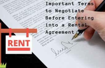 Important Terms to Negotiate Before Entering into a Rental Agreement