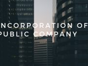Incorporation of Public Company