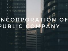 Incorporation of Public Company