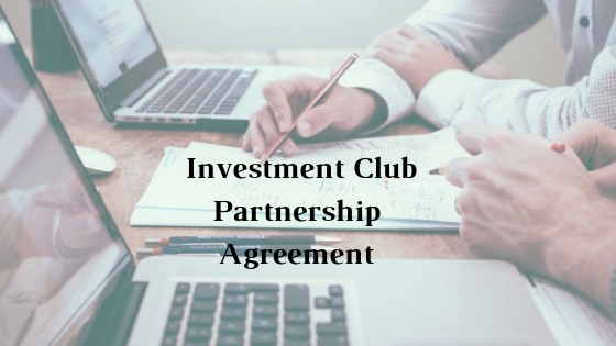 Investment Club Partnership Agreement