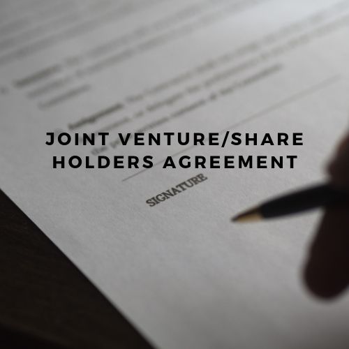 Joint Venture/Share Holders Agreement