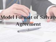 Salvage Agreement