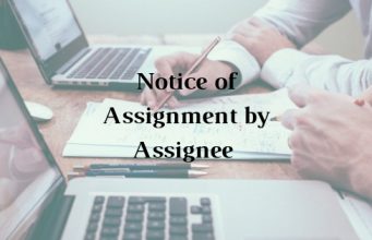 Notice of Assignment by Assignee