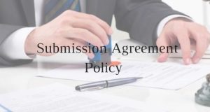 Submission Agreement Policy