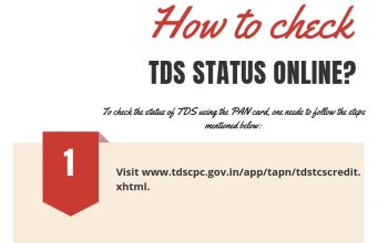 how to check tds status online
