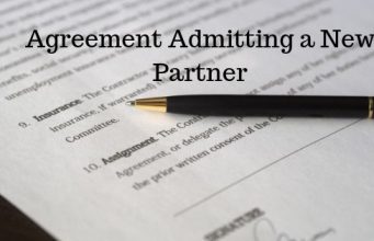 Agreement Admitting a New Partner