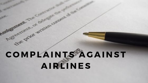 Complaints Against Airlines