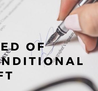 Deed of Conditional Gift