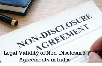 Legal Validity of Non-Disclosure Agreements in India