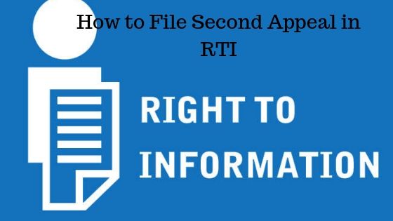 How to File Second Appeal in RTI