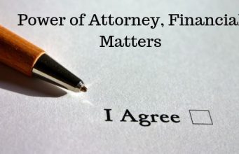 Power of Attorney, Financial Matters