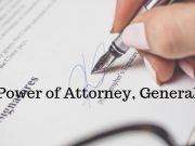 Power of Attorney, General