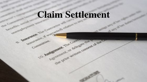Claim Settlement