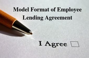 Model Format of Employee Lending Agreement