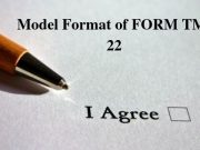 Model Format of FORM TM- 22