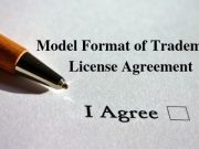 Model Format of Trademark License Agreement