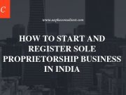 How to Start and Register Sole Proprietorship Business in India