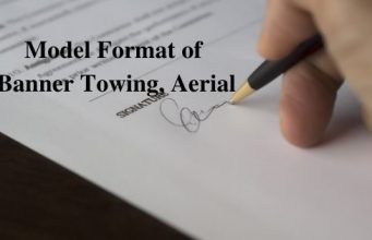 Model Format of Banner Towing, Aerial